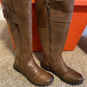Brown Leather Boots
